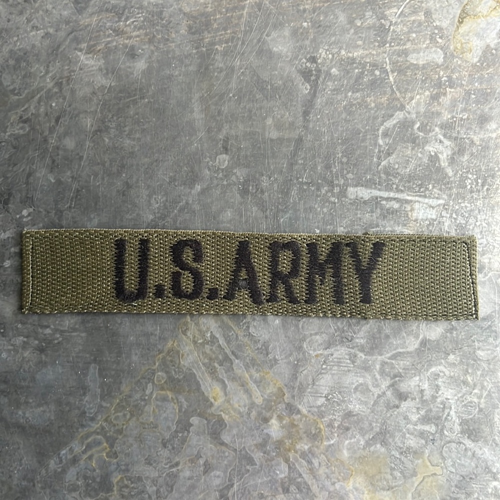 U.S. ARMY embroidered tape patch - Vintage